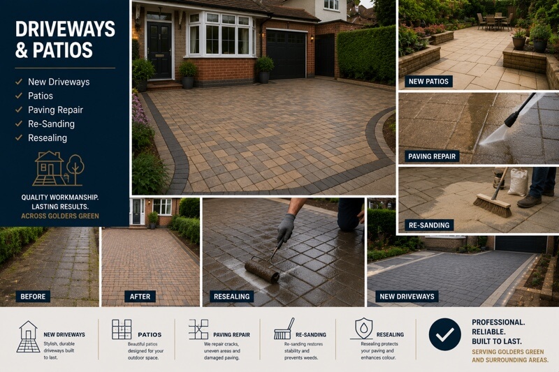 Driveways & paving service in Notting Hill, London W11