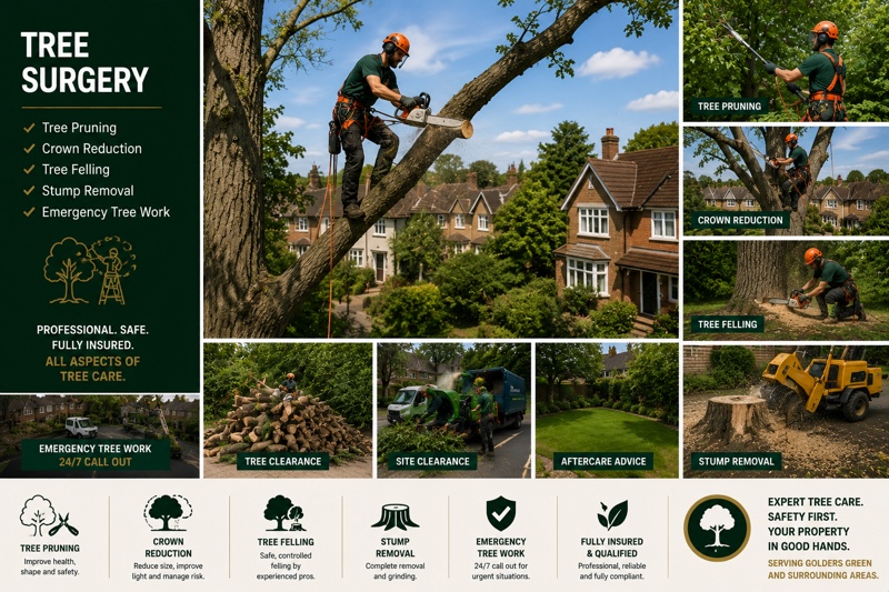 Tree surgery service in Notting Hill, London W11